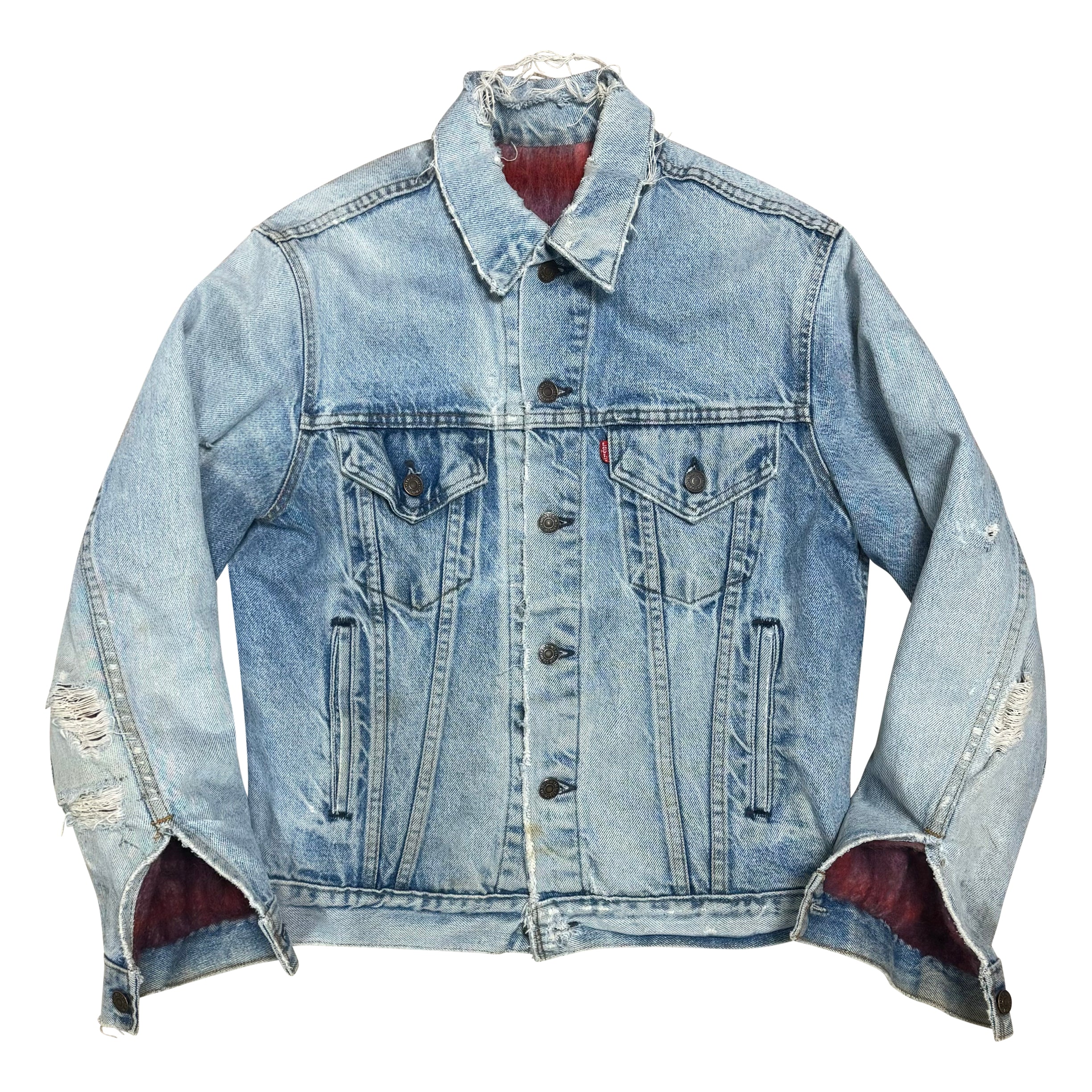 Denim Mohair Wool Jacket BADLANDS STUDIO