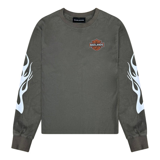 Motor Cycle Long Sleeve T shirt