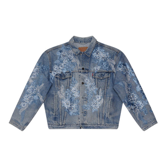 Badlands 'Blue' Lace Denim jacket