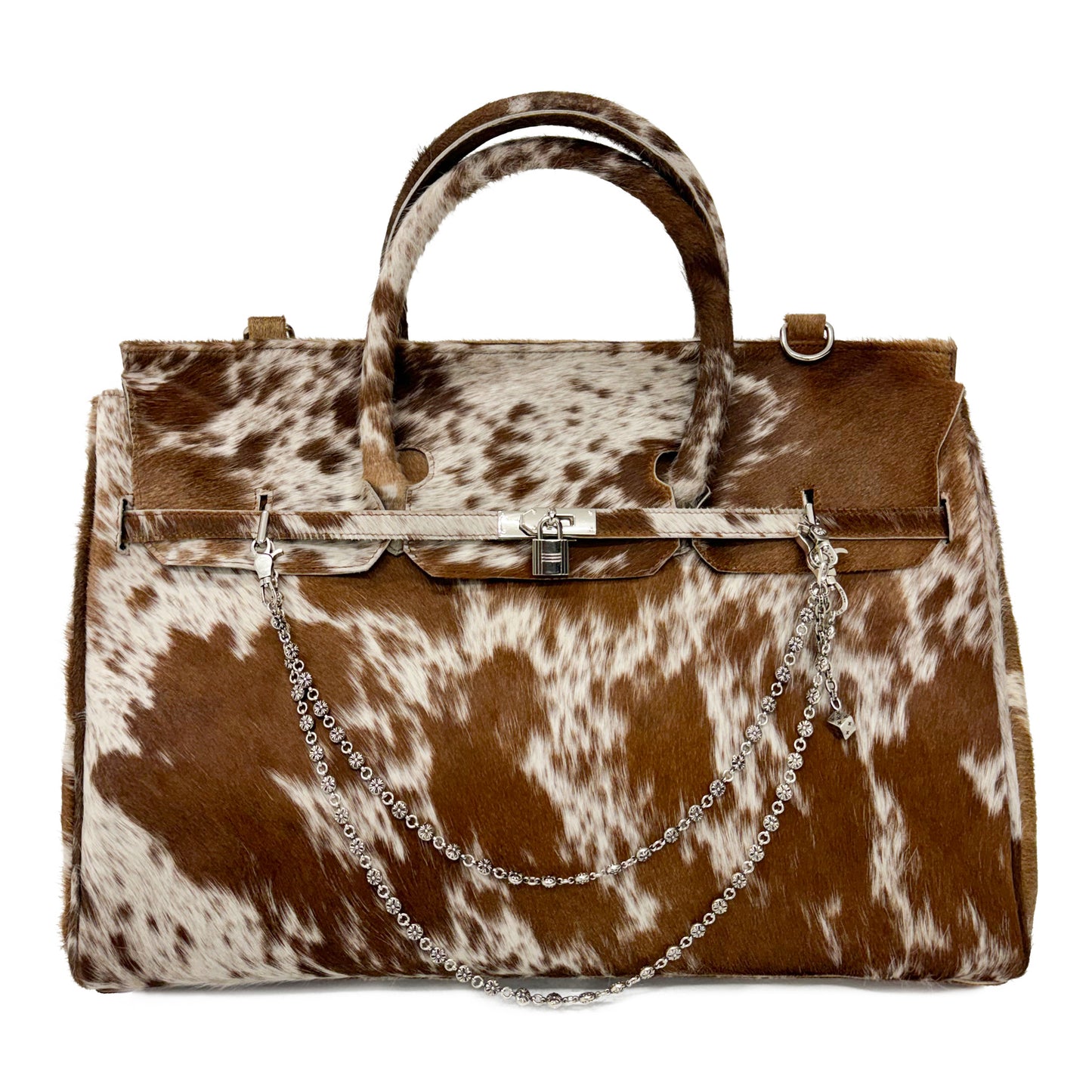 COWHIDE BIRKIN BAG 50