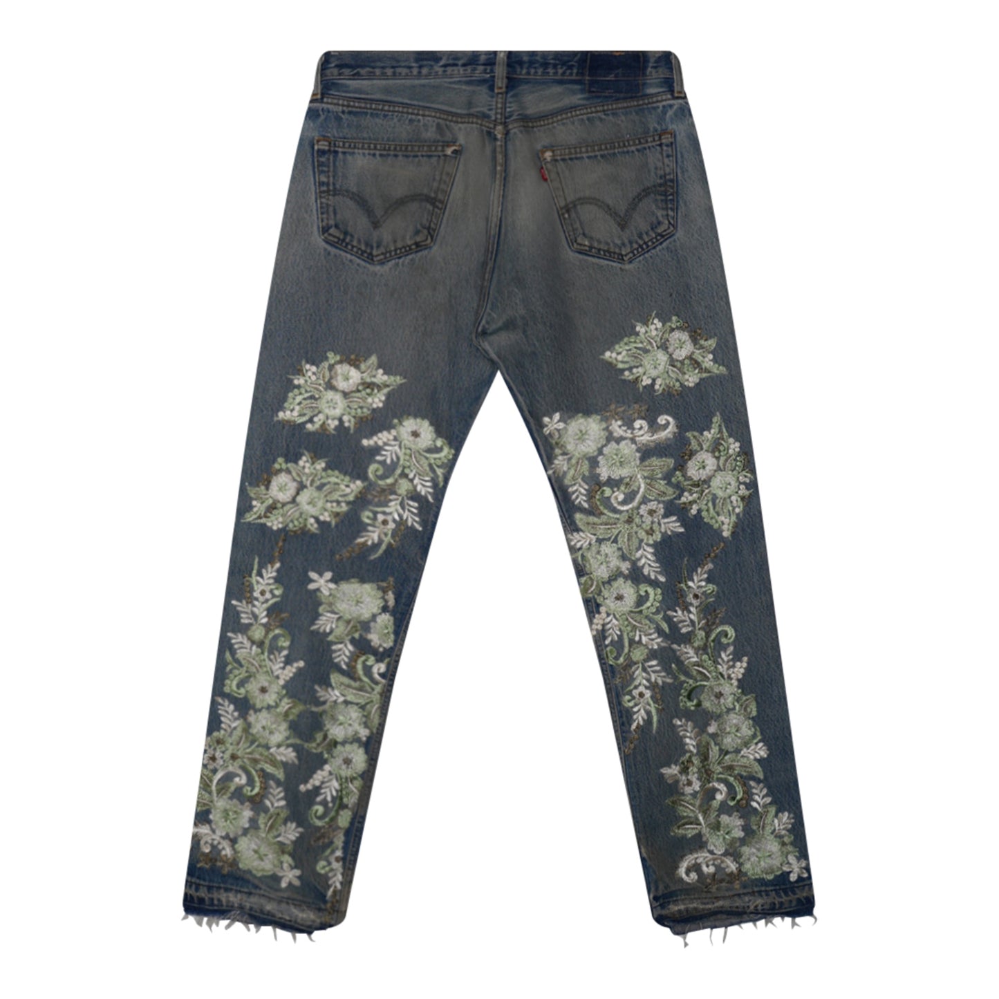 Green Goblin Lace Denim