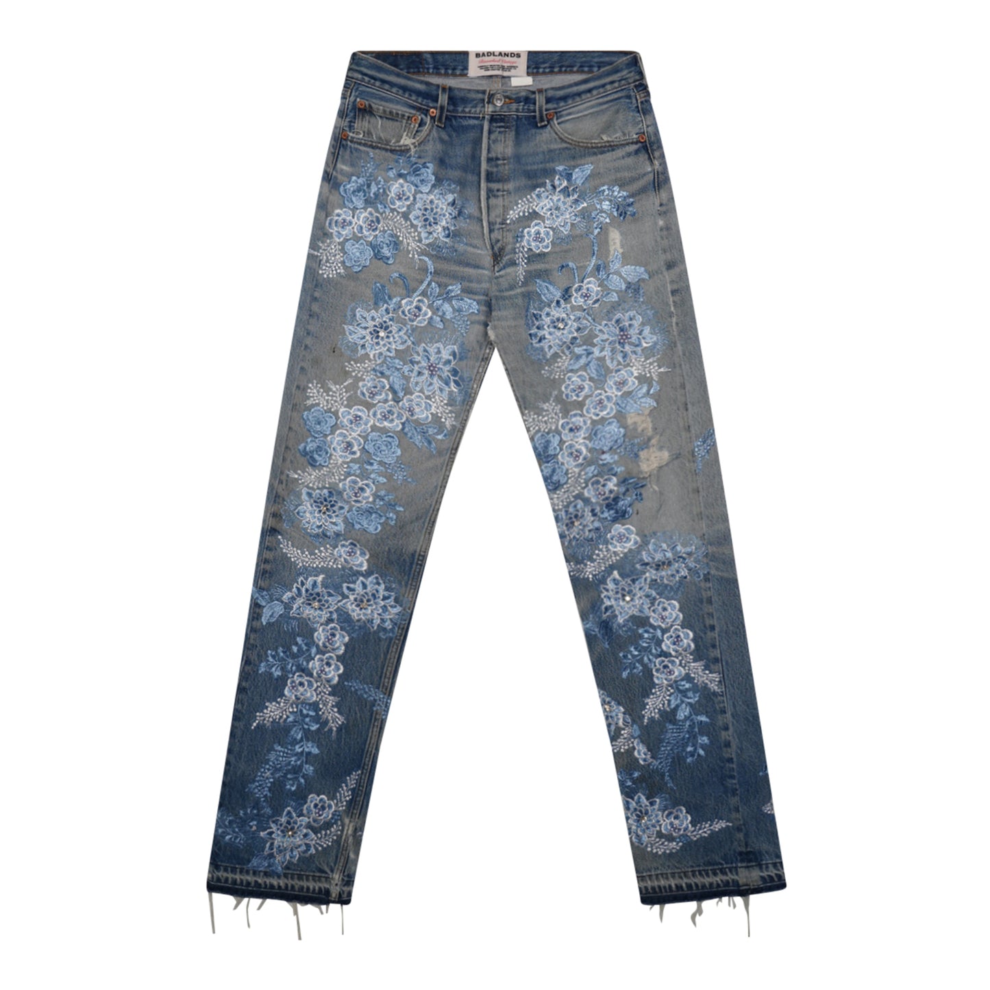 Blue lagoon Lace Denim