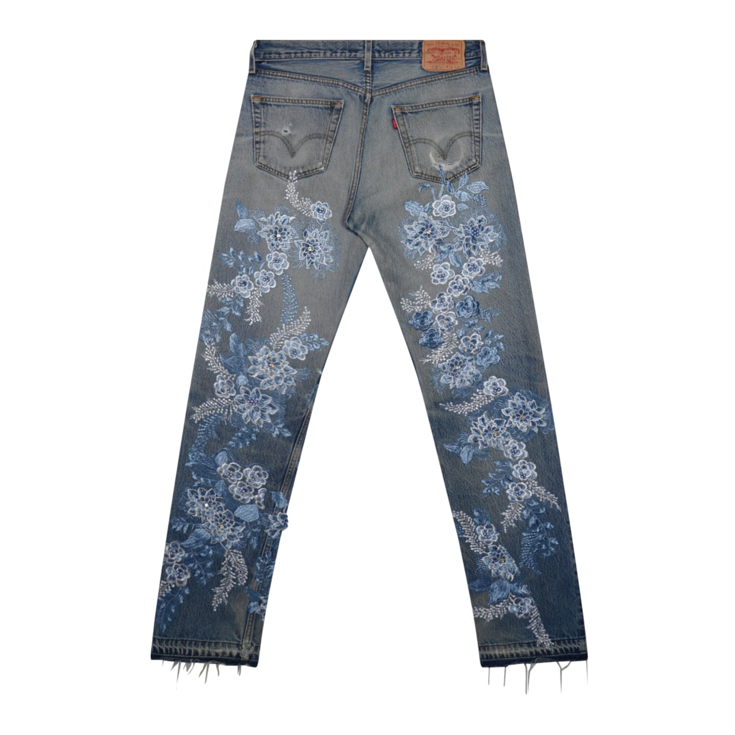 Blue lagoon Lace Denim