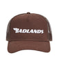 Badlands 'flying B script' trucker Cap